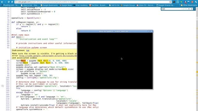 open allure another bug report via the google code wiki UI смотреть онлайн