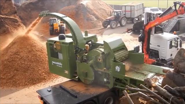 PTH 1200 1000 Pezzolato drum chipper смотреть онлайн