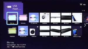 Samsung Blu-ray Player: Wiedergabe von USB-Inhalten