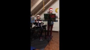 "Feliz Navidad" Johanna & Anna-Lena Becker (Klasse: Klaus Mohler)