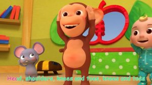 Head Shoulders Knees & Toes _ @CoComelon Nursery Rhymes & Kids Songs