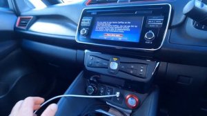 ZE1 Leaf Apple Carplay