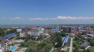 Отель в Витязево "Аттика"| Съемка с квадрокоптера | Helper Travel