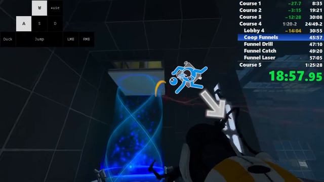 PORTAL 2 CO-OP [All Main Courses] IN 56:50 | feat. FAIT_qq & Versash | 148 ЧАСОВ ГРИНДА смотреть онлайн