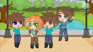 Стив и Херобрин 1 серия |Gacha Club|