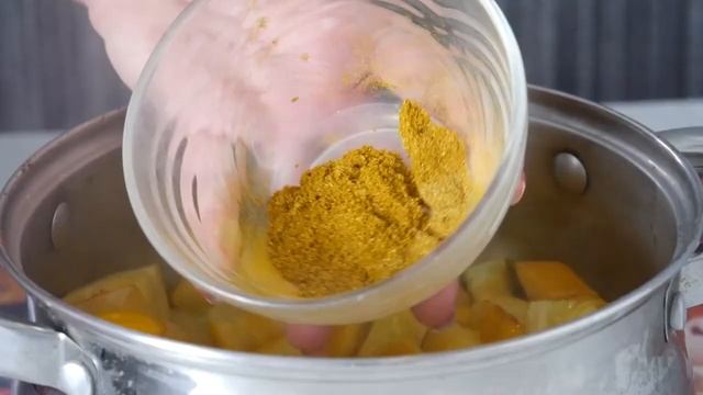 Можно готовить из КАБАЧКА или ТЫКВЫ с МОРКОВЬЮ и луком СУП - ПЮРЕ для всей семьи смотреть онлайн