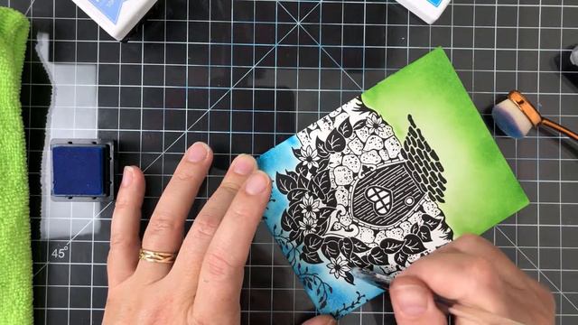 Fairy Stamper - How to add color to your images with Eyeshadow Brushes