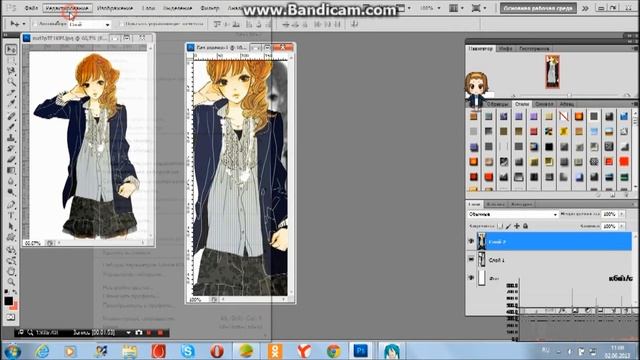 Урок 2: "Простая ава, эффект размытия по Гауссу" смотреть онлайн