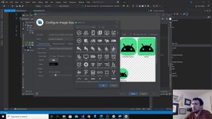 Create an Android Icon using Xamarin Forms 5.0 Visual Studio 2019