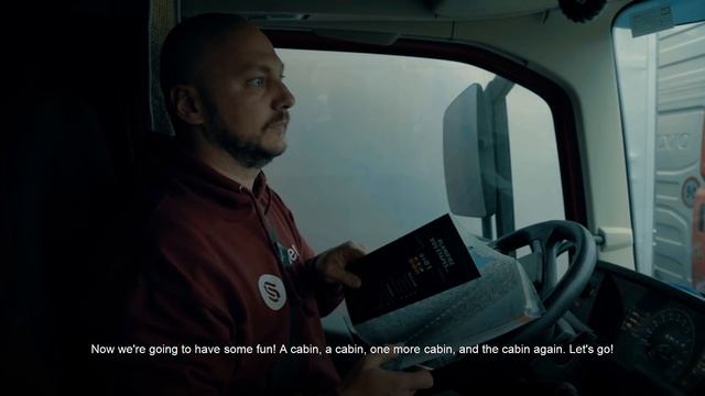 Новая шторка от sennder БЕСПЛАТНО??? 6/7 (Eng. subtitles) #дальнобой по Европе смотреть онлайн