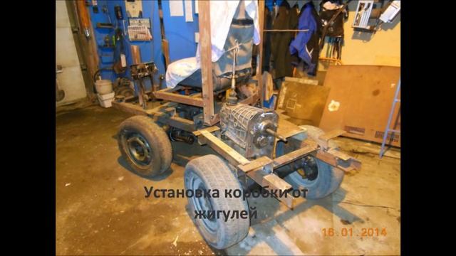 Самоделка мини трактор переломка 4 4 смотреть онлайн