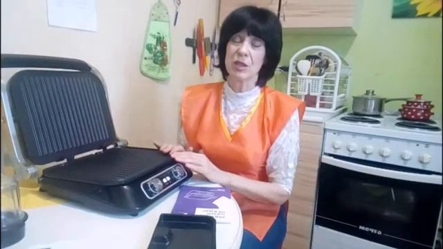 Электрогриль Kitfort КТ-1652 смотреть онлайн