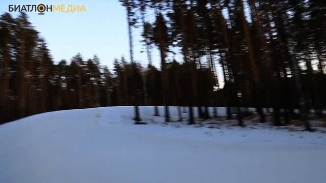 Технологии биатлона. Подготовка гоночных трасс. смотреть онлайн