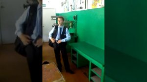 Клоун на уроке технологии!