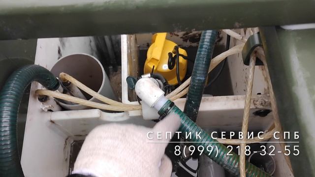 Затопило септик Топас 4 - ремонт автономной канализации - ремонт септика