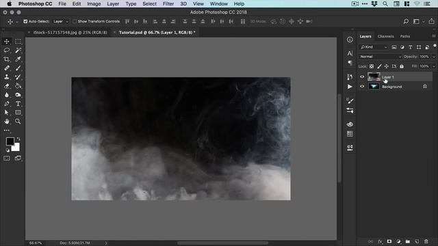 Adding Smoke in Photoshop | 2 Minute Tutorial смотреть онлайн
