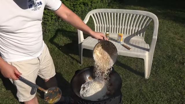 РИС С МЯСОМ В КАЗАНЕ НА печке под казан Бухара 2 Производственной компании Огонь смотреть онлайн