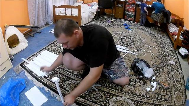 Манеж для котят из полипропиленовой трубы ))) смотреть онлайн