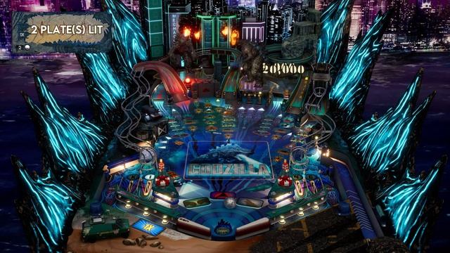 Godzilla Pinball FX DLC Table Demo