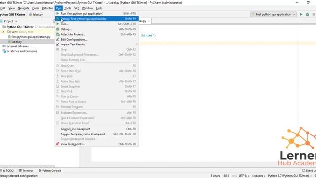 Attributes Of Label & Pack | Python Tkinter GUI Tutorial