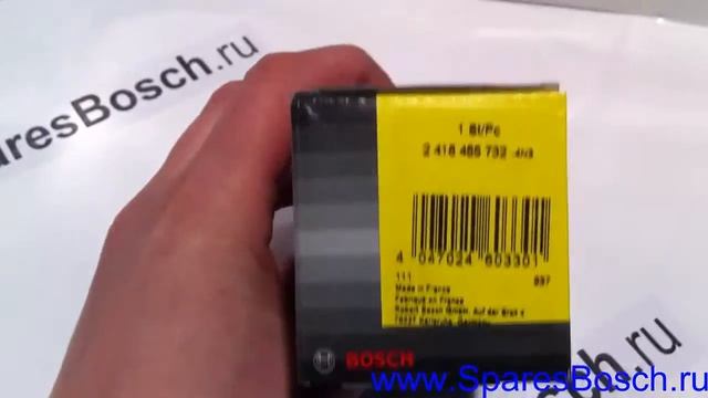 2 418 455 732 Плунжерная пара BOSCH 2418455732