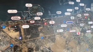 Дубаи Районы (подробная карта с описанием районов)
