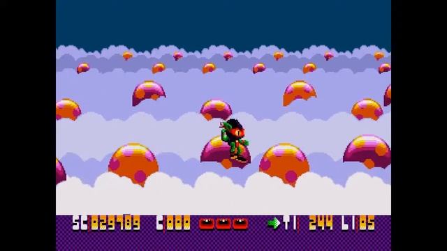 Zool ... (Sega Genesis) Gameplay смотреть онлайн