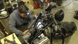 Новый вентилятор охлаждения на наш Зозоцикл "Тридцатка", мотоцикл с двигателем автомобиля ЗАЗ 965