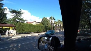 Дорога в Абхазию из Геленджика