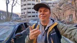 Дмитрий Комаровский показывает Киев после российского обстрела 10 октября 2022