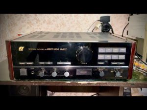 Sansui au-a907 mos limited (№2) профилактика часть 1