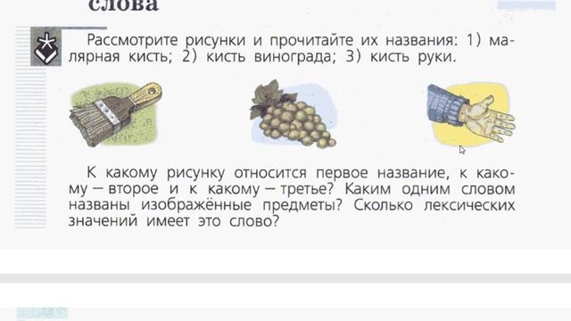 Многозначные слова 5 класс презентация