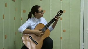 При долинушке стояла