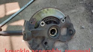 PAJERO GLX & SFX 4X4 DRIVE SHAFT REMOVING STEPS,DRIVE SHAFT BOOT REPLACEMENT, REMOVAL , ABS SENSOR