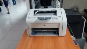 Тест лазерного принтера HP LaserJet 1018