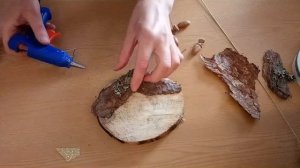 Осенняя поделка в садик за 10 минут из природного материала/Как сделать совят из шишек