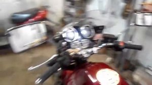 Ветровик на Honda cb 400 SF