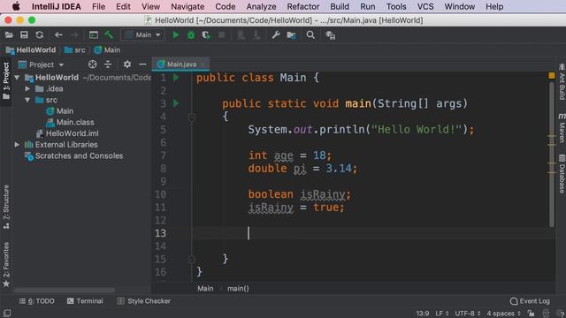 Java Programming #2 - Variables and Data Types смотреть онлайн
