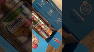 Similac Strong Moms Gift box unwrapping