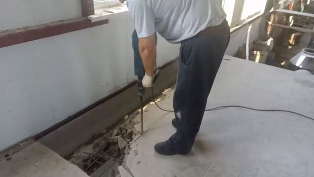 Отбойный молоток 8-918-21-69-509. Слом. Демонтаж. Отверстия. Стенобитные работы. Грузчики смотреть онлайн