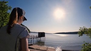 Рыба вернулась! Рыбалка на ультралайт в водохранилище! Ловим судка на микроджиг.