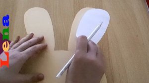 Hasen Maske basteln ? How to make a rabbit mask ? как сделать маску зайца из бумаги