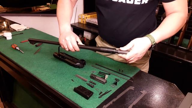 SAUER 303 Izjaukšana/salikšana  Disassemble/Reassembly the Sauer 303