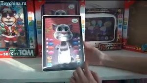 Планшет интерактивный кот _ ТОМ_Toychina.ru