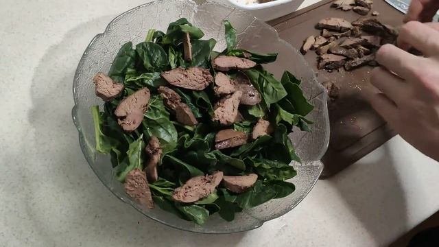 Очень вкусный салат . Салат Фермер