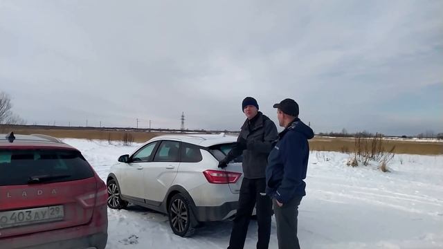 Lada Vesta SW cross ВАРИАТОР пробег 8888км, честный отзыв владельца смотреть онлайн