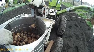 ПОСАДКА КАРТОФЕЛЯ МОТОБЛОКОМ ПО КРУГУ!!!