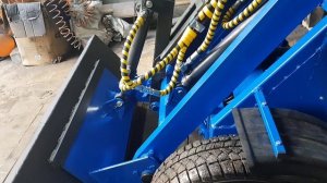 Минипогрузчик 4×4 15 лс с навеской и электрикой своими руками