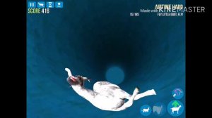 How to complete mission about 18s airtime hard in goat simulator