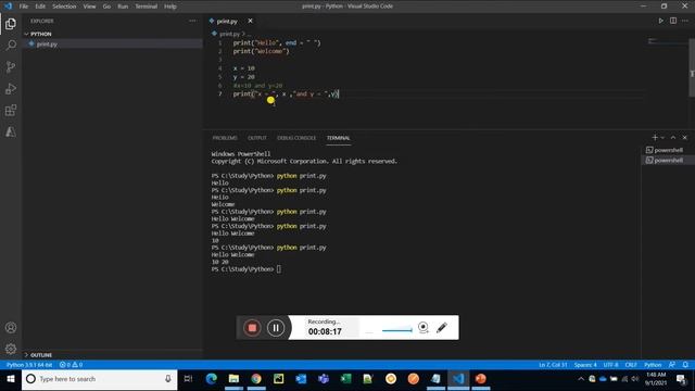 #3 Input and Output in Python | input() & print() Functions in Python | Python Programming